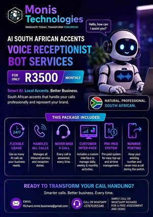 Get your 24/7 receptionist/chatbot