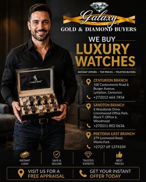 We Buy Swiss & German made Watches.