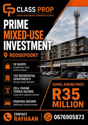 Prime mixed investment for sale in Roodepoort 