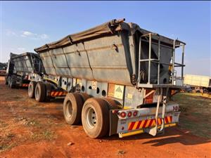 2014 AFRIT 45m³ SIDE TIPPER TRAILER   ​