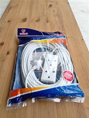 Cablix 20M Heavy Duty Extension Cord (Brand New)