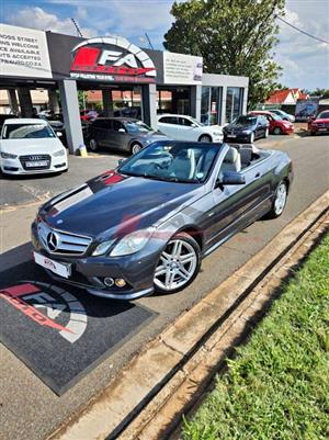 MERCEDES E250 CGI CABRIOLET WITH FULL SERVICE HISTORY FORSALE