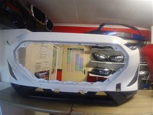 2022 NISSAN MAGNITE WHITE FRONT BUMPER   AVAILABLE