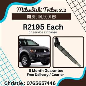 Mitsubishi Triton 3.2 Diesel Injectors for sale