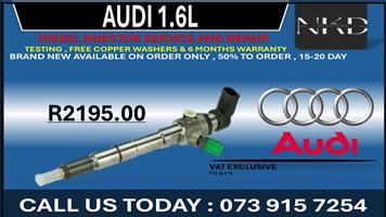 Audi 1.6L Diesel Injectors 