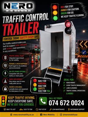 NERO Mobility Traffic Control Trailers