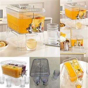 5.5L transparent plastic juice dispensers for sale online orders