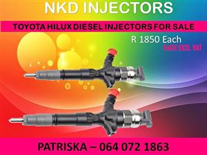 DIESEL INJECTORS NEW OR RECON ON TOYOTA HILUX FOR SALE