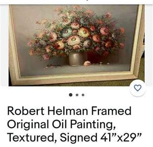 Robert Helman oil painting