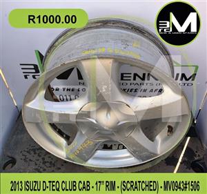 17'' RIM- ISUZU D-TEQ CLUB CAB 3.0