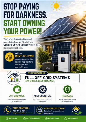 Solar rental system
