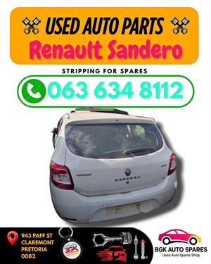 Renault Sandero stripping for spares 