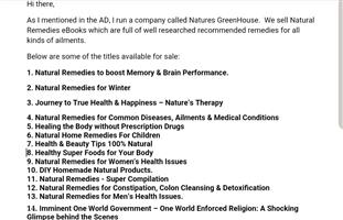 Natural Remedies ebooks Business 