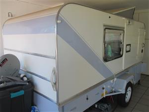 3.5 meter Camping Trailer, with 3.5 m x 2.4 side tent.