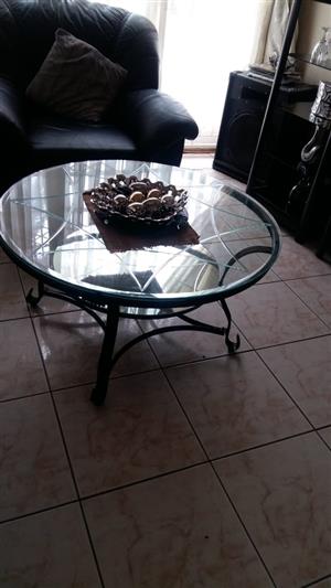 Glass and Mirror Coffee table