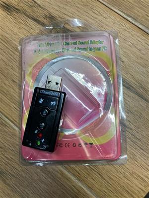 USB Virtual 7:1 Channel sound Adapter