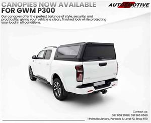 CANOPIES NOW AVAILABLE FOR GWM P300