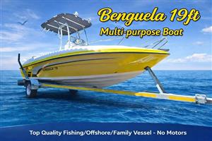 As new Benguela 19Ft Offshore / Inland Boat - No Motors