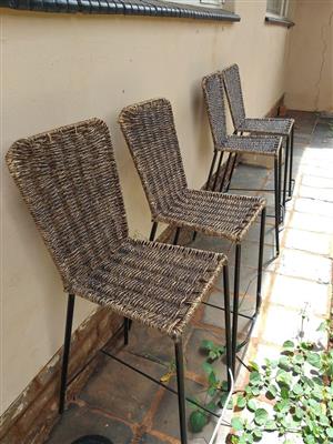 x4 Bar chairs for SALE