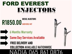 FORD EVEREST (3.0/BT50) DIESEL INJECTORS FOR SALE OR TO RECON 