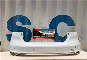 Ford Focus Mk3 rear/back bumper with Pdc holes (hatchback)