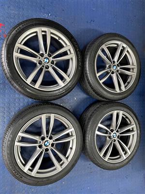 19 INCH BMW (G SERIES) DESIGN RIM SET NARROWS/WIDES PRE-OWNED
