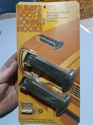 New old stock Rubber Hooks