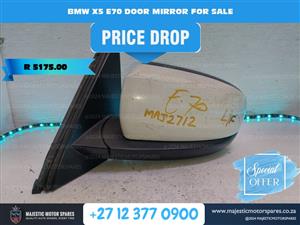 bmw x5 door mirror f