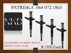 MAHINDRA SCORPIO BOSH DIESEL INJECTORS FOR SALE