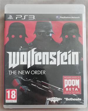 Wolfestein: The New Order - PS3 Game