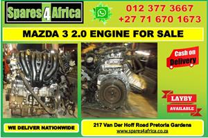 MAZDA 3 2.0 ENGINE FOR SALE 