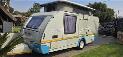 2015 Sprite Swing Aircon + Movers
