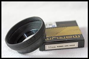 52mm - Rubber Lens Hood