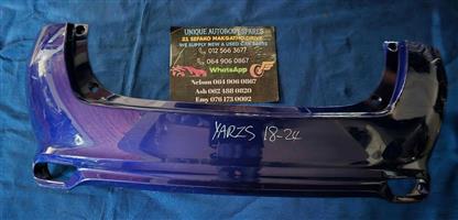 Toyota Yaris Rear Back Bumper 2018 - 2025