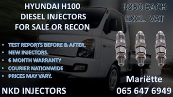 Injectors Tested for Diesel vehicles HYUNDAI H100