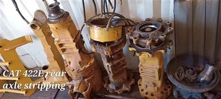 CAT 422E rear axle stripped for spares