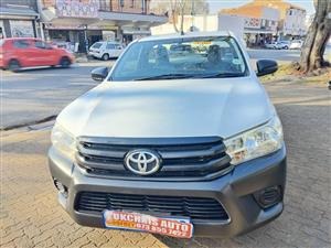 2019 TOYOTA HILUX 2,0VVTI SINGLE CAB LONGBASE  LEATHER SEATS WHITE  SPARE KEY  91000KM 