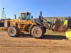 2007 Volvo L150E Front end loader for sale, ready to work. Has weigh sink on bucket. (+Vat)