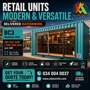 Retail Containers for Sale 