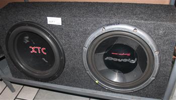 XTC And Pioneer car Subwoofer S050062A #Rosettenvillepawnshop