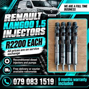 RENUALT KANGOO 1.5 INJECTORS FOR SALE 