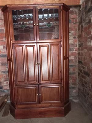 Kiaat Display Cabinet