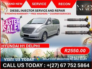 Hyundai H1 Delphi Diesel Injectors 