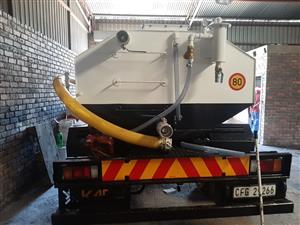 honey sucjer septic 10000L water browser 18000L tank