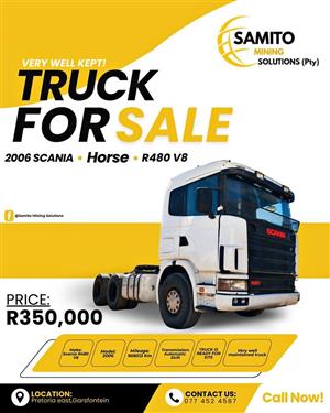 2006 Scania R480 V8 Horse