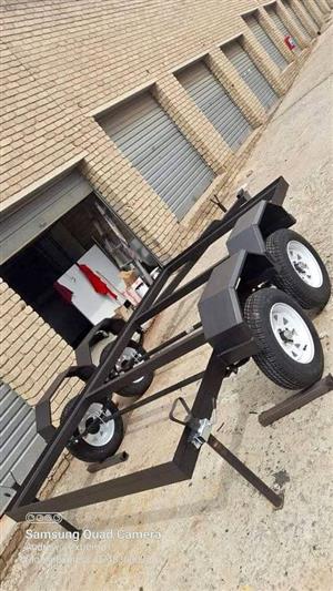 Flat base trailer. 3mx 1.7.