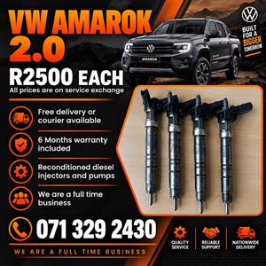VW AMAROK 2.0 INJECTORS FOR SALE WITH WARRANTY 