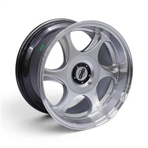 15″ CW-2512 4×100 & 5×100 Hyper Silver Alloy Wheels