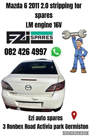 2011 Mazda 6 2.0 stripping for spares
