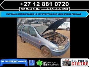 Fiat palio station wagon 1.6 16v stripping for used spares for sale
